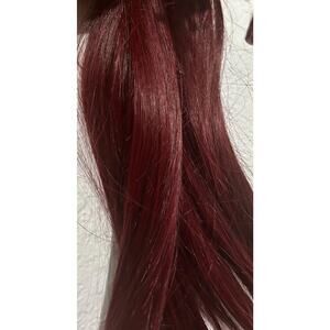 14in Nail U-Tip K-tip Keratin fusion Extensions Red 24 pc. Human Hair remy 15g